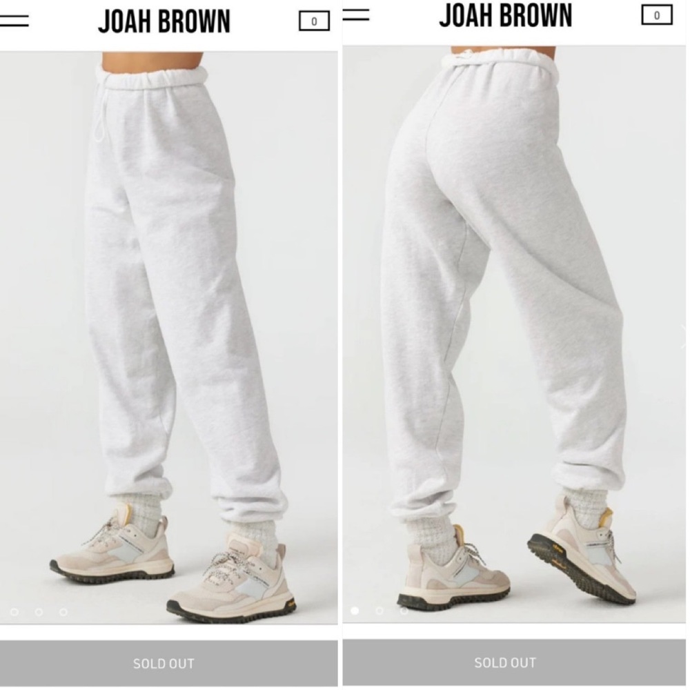 Joah Brown Oversized Sweatpants S/M